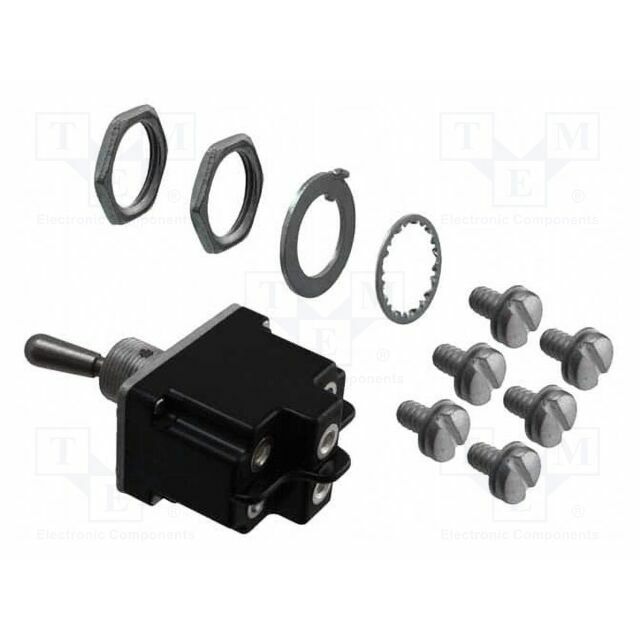 HONEYWELL Switch: toggle; DPDT; ON-OFF; Leads: