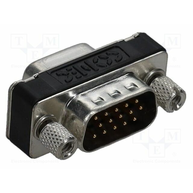 AMPHENOL Connector: D-Sub; PIN: 15; 3A