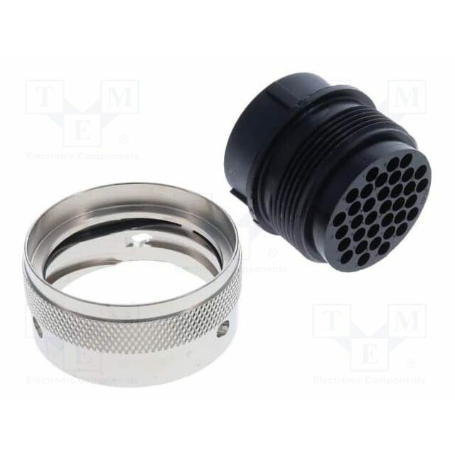 ITT CANNON Connector: circular; plug; male