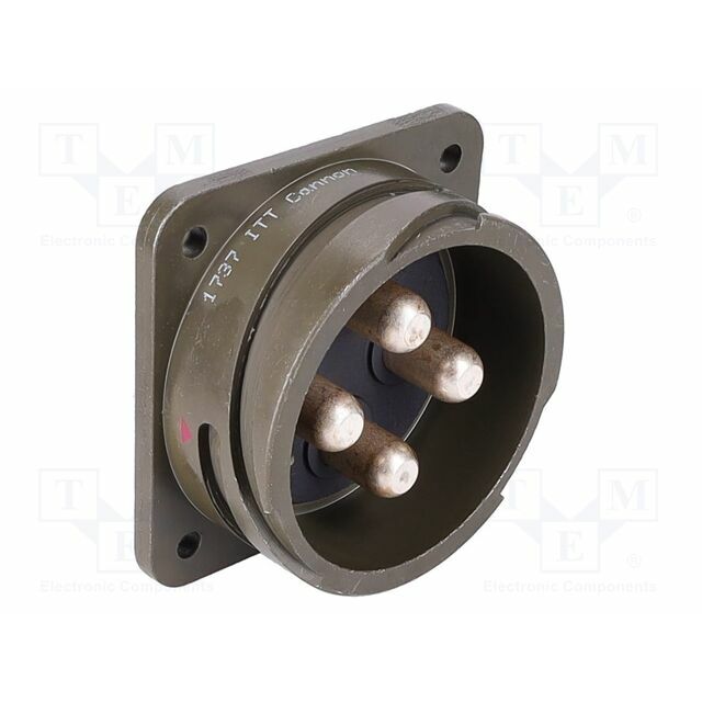 ITT CANNON Connector: circular; PIN: 4