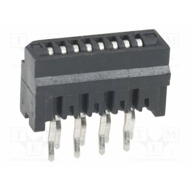 AMPHENOL Connector: FFC/FPC; THT; 100V; 1A