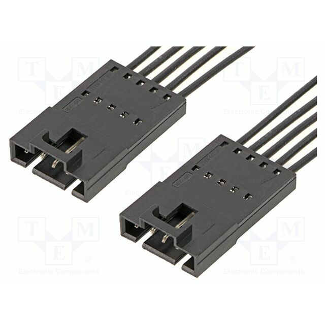 MOLEX PIN: 5; black; tinned; 2