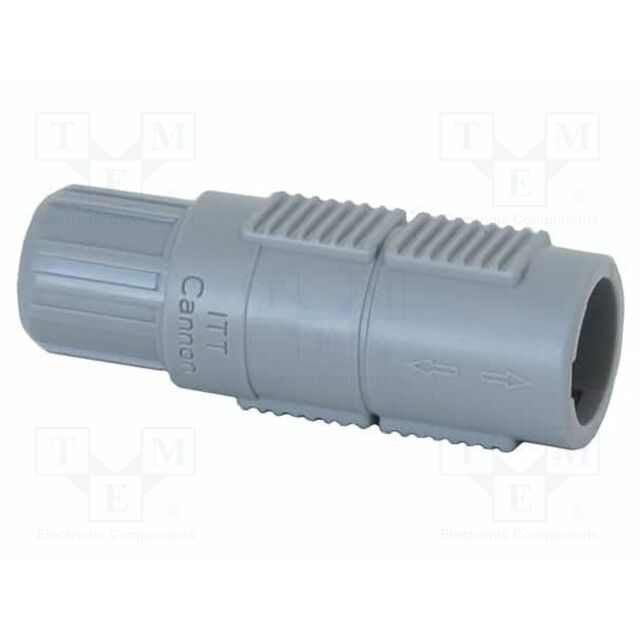 ITT CANNON Connector: circular; female; PIN: