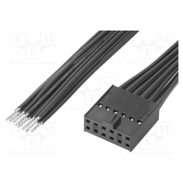 MOLEX PIN: 12; crimped; 2.54mm