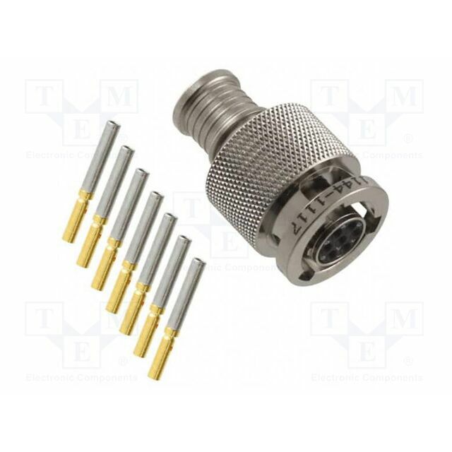ITT CANNON Connector: circular; plug; 5A