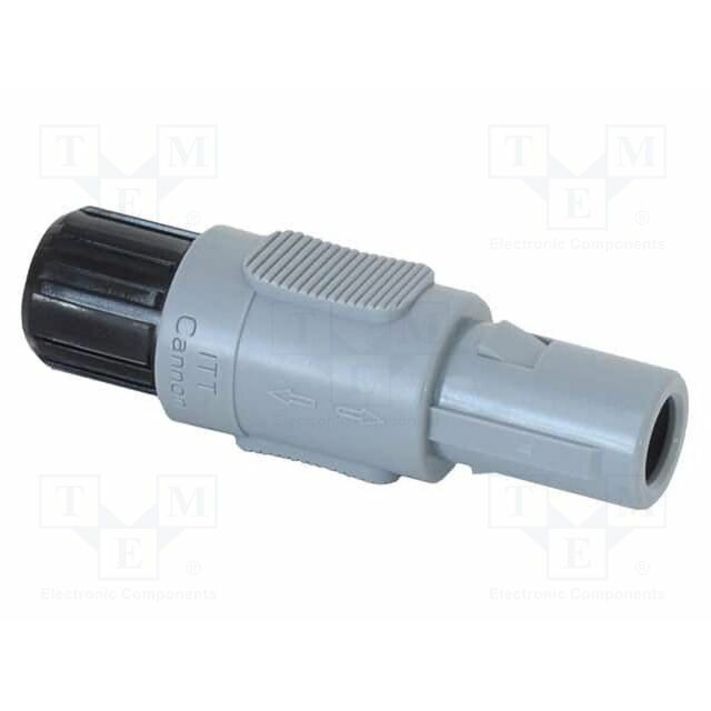 ITT CANNON Connector: circular; plug; PIN: