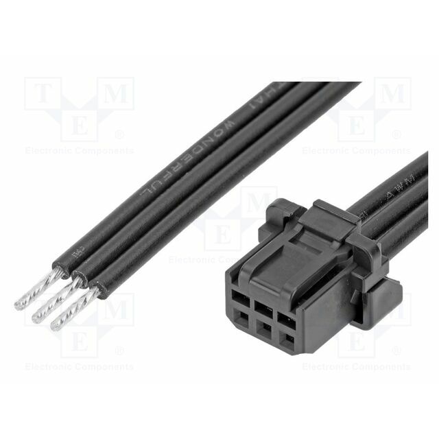 MOLEX Connector: wire-board; female; PIN: 3
