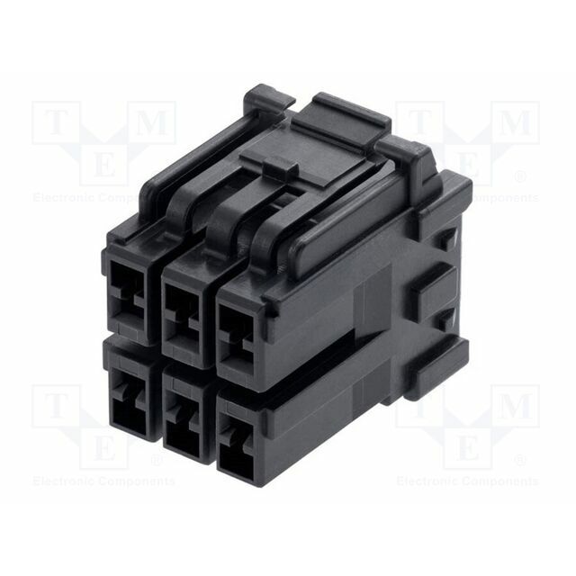 MOLEX Connector: wire-wire; female; 6A; PIN: