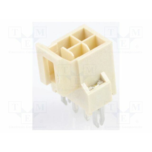 MOLEX Connector: wire-board; male; PIN: 4