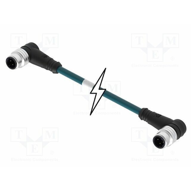 MOLEX Cable: for sensors; M12; PIN: