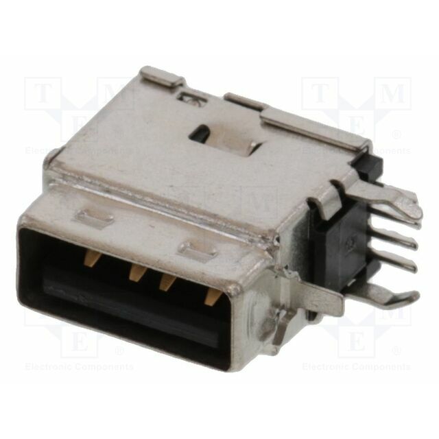 MOLEX Connector: USB A; socket; on