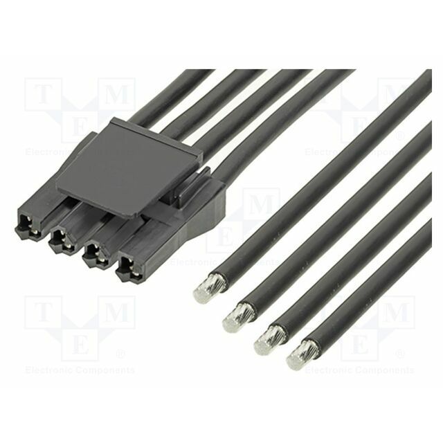 MOLEX Female; PIN: 4; for cable