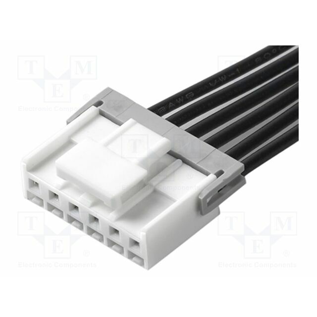 MOLEX Connector: wire-board; socket; PIN: 6