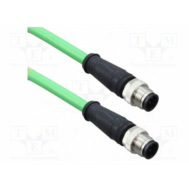 MOLEX Cable: for sensors; M12; PIN: