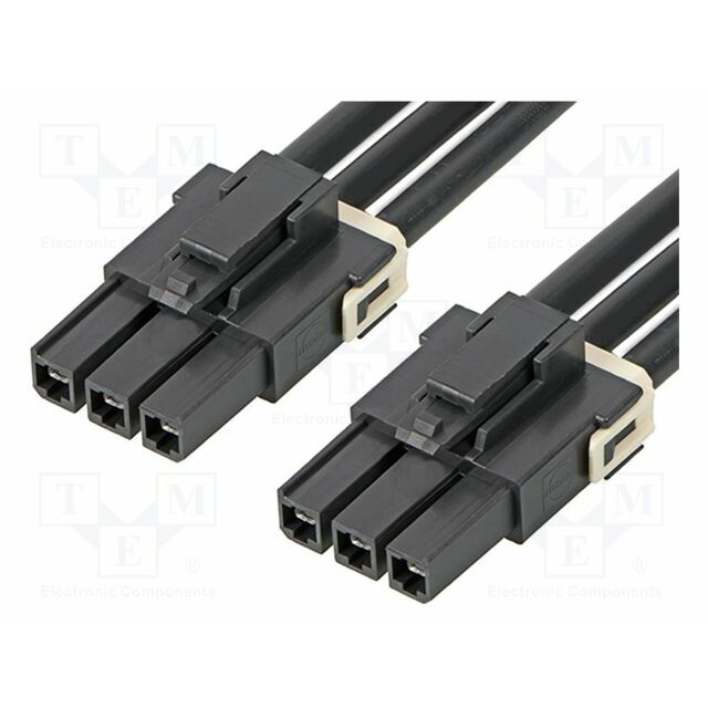 MOLEX Socket; PIN: 3; Mega-Fit; 25A