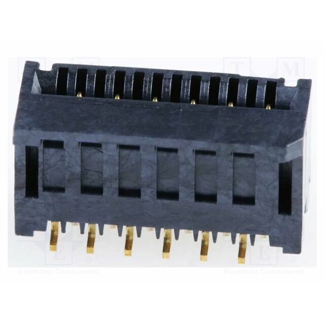 MOLEX Connector: FFC/FPC; gold-plated; SMT; 500mA