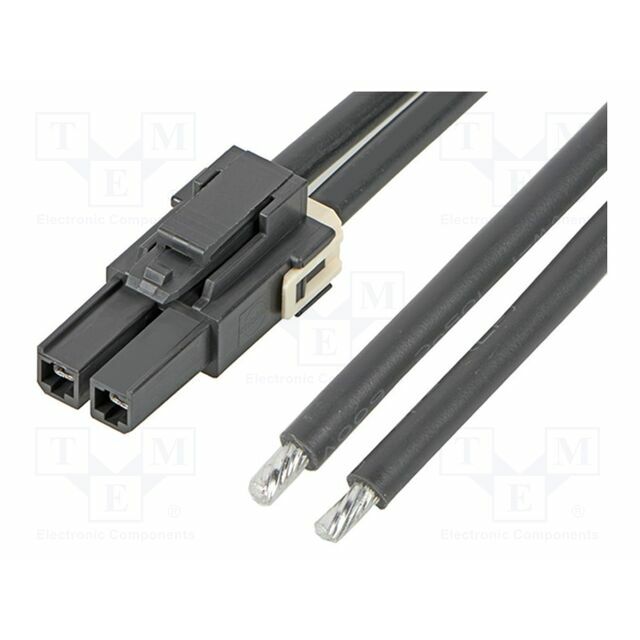 MOLEX PIN: 2; Mega-Fit; 25A; for