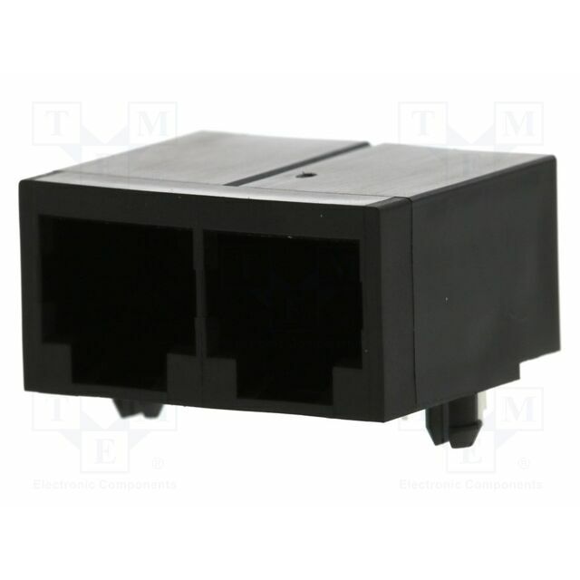 MOLEX Connector: RJ11; Cat 3; unshielded