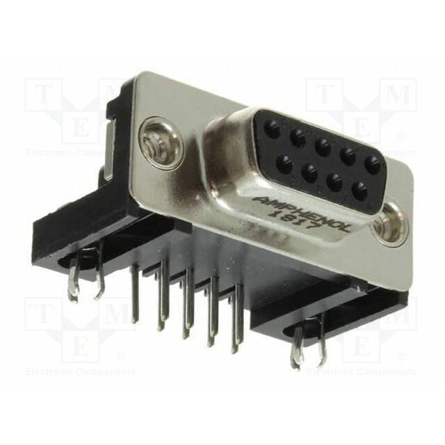 AMPHENOL Connector: D-Sub; PIN: 9; socket