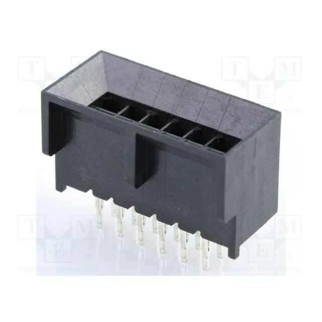 MOLEX Connector: wire-board; male; PIN: 12