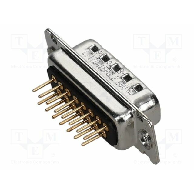 AMPHENOL Connector: D-Sub; PIN: 15; plug