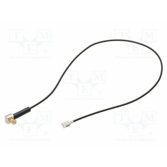 MOLEX Plug; 50Ω; for cable; gold-plated