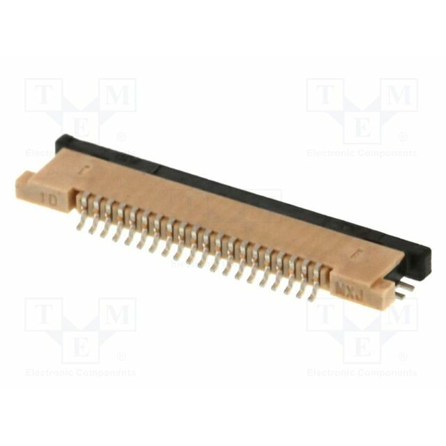 MOLEX Connector: FFC/FPC; gold-plated; SMT; 500mA