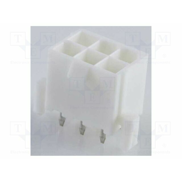 MOLEX Connector: wire-board; male; PIN: 6