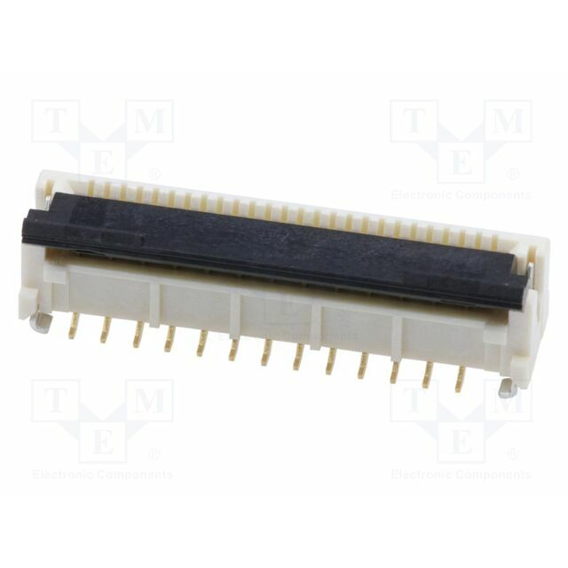 MOLEX Connector: FFC/FPC; gold-plated; SMT; 500mA