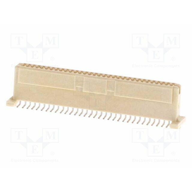 MOLEX Contact; female; gold-plated; SMT; on