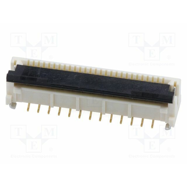 MOLEX Connector: FFC/FPC; gold-plated; SMT; 500mA