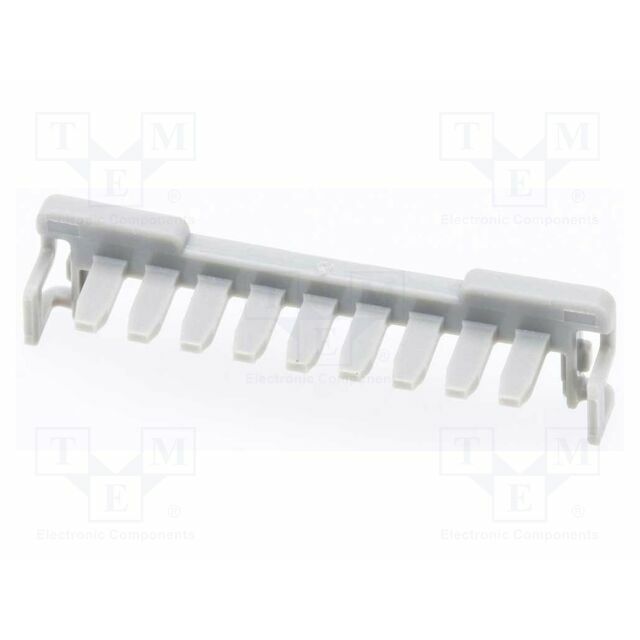 MOLEX Secondary lock; black; -40÷125°C |