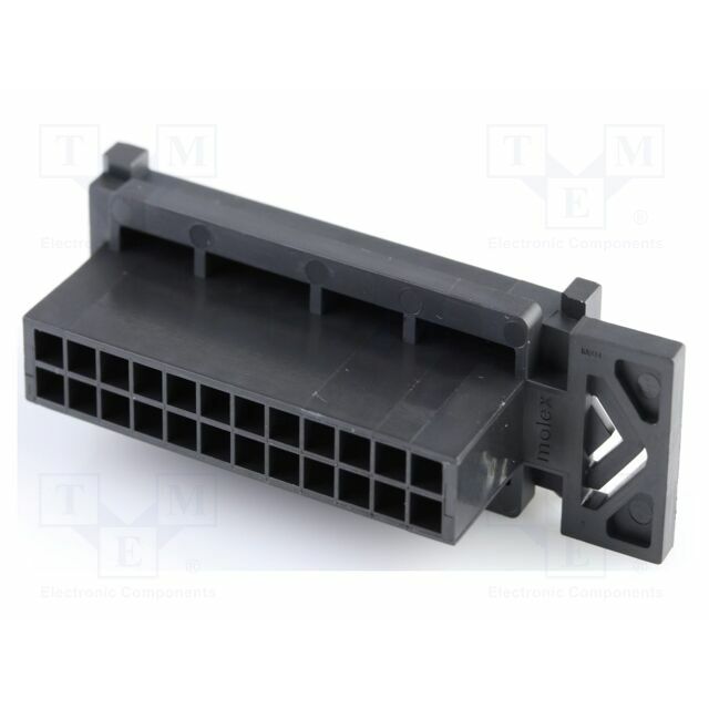MOLEX Plug; male; PIN: 24; 5A