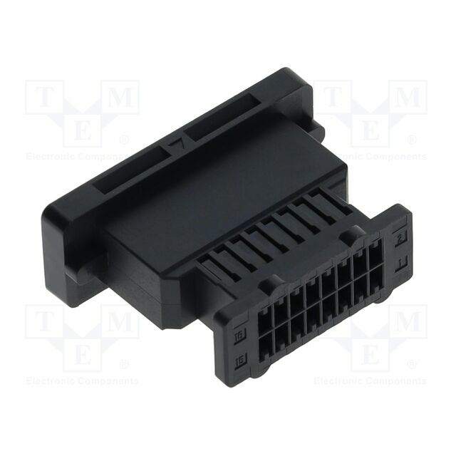 MOLEX Plug; male; PIN: 16; straight