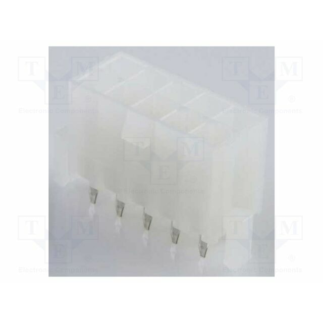 MOLEX Connector: wire-board; male; PIN: 10
