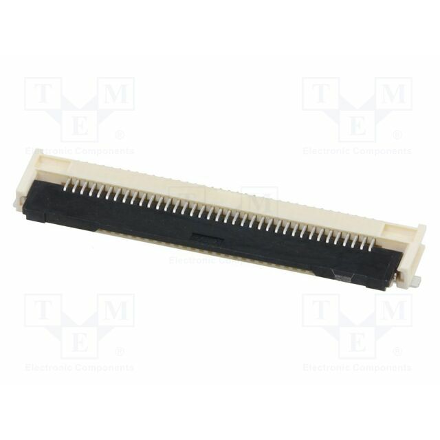 MOLEX Connector: FFC/FPC; gold-plated; SMT; 500mA