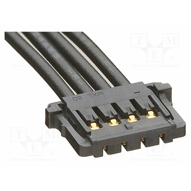 MOLEX Ribbon cable with connectors; Contacts