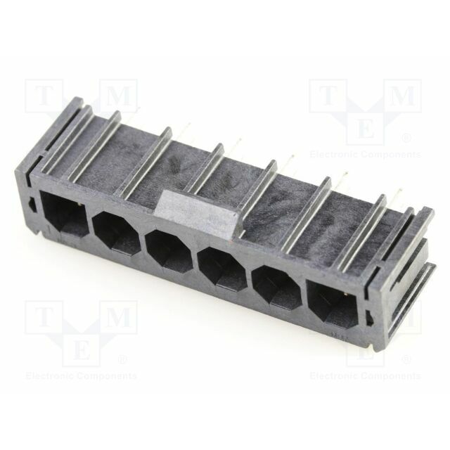 MOLEX Connector: wire-board; male; PIN: 6