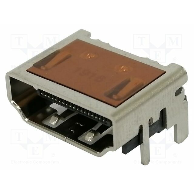 MOLEX Socket; female; shielded; PIN: 19