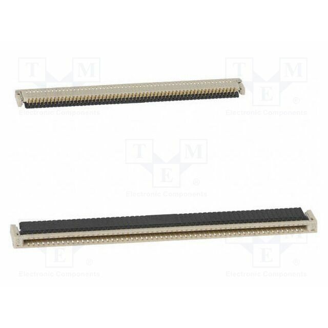 AMPHENOL Connector: FFC/FPC; gold-plated; 400mA; 50V