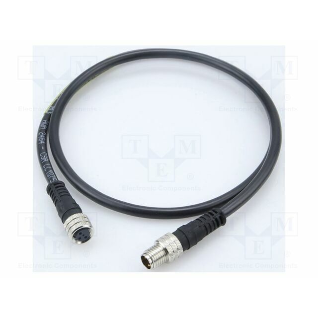 MOLEX Cable: for sensors; M8; PIN: