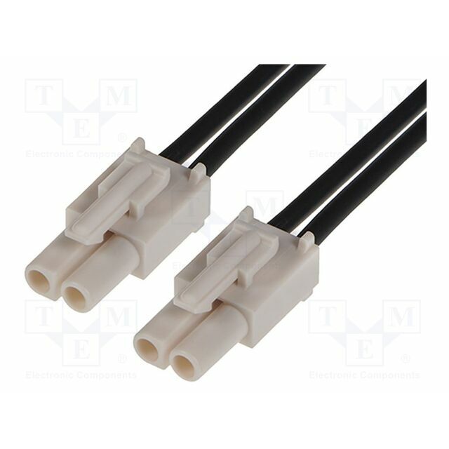 MOLEX PIN: 2; black; tinned; 6