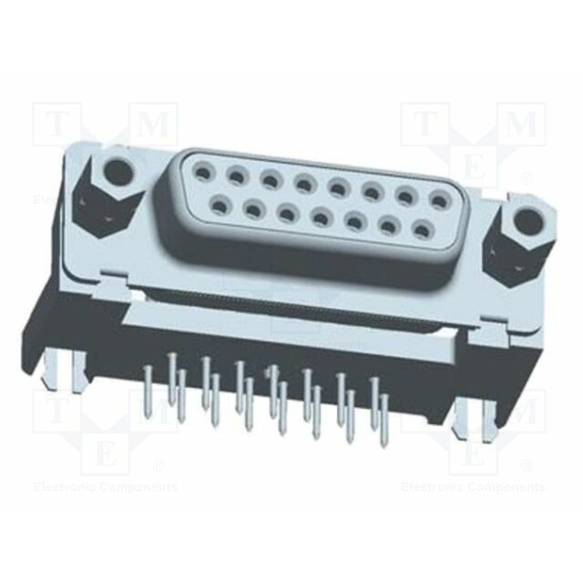 AMPHENOL Connector: D-Sub; PIN: 15; socket