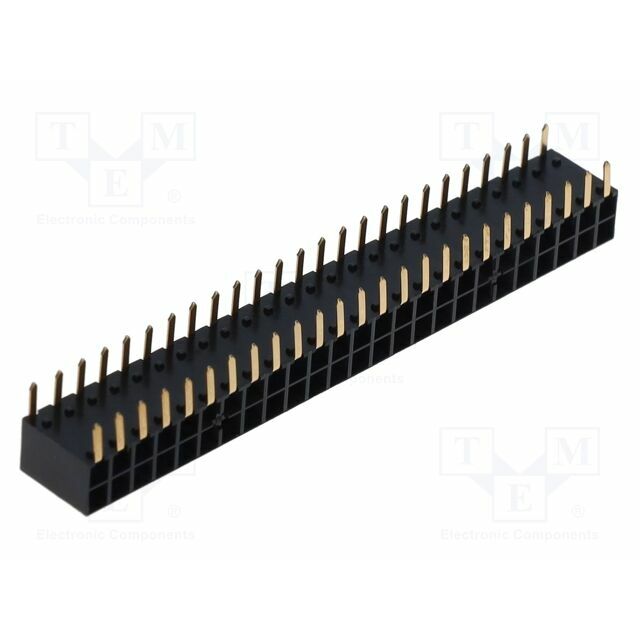 AMPHENOL Connector: PCB to PCB; female