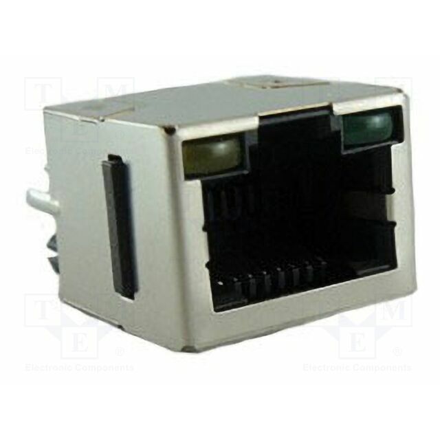AMPHENOL Connector: RJ45; PIN: 8; Cat