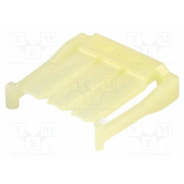 MOLEX Secondary lock; PIN: 3; natural