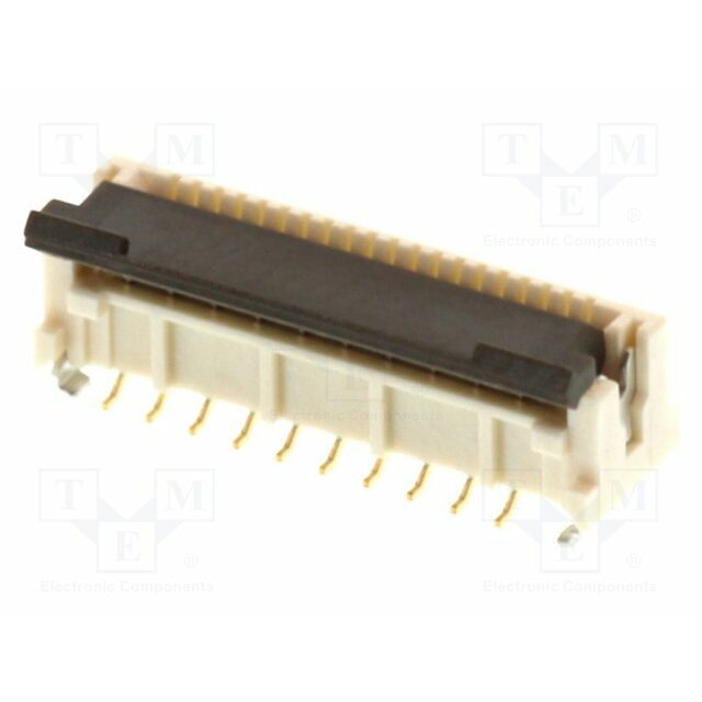 MOLEX Connector: FFC/FPC; gold-plated; SMT; 500mA