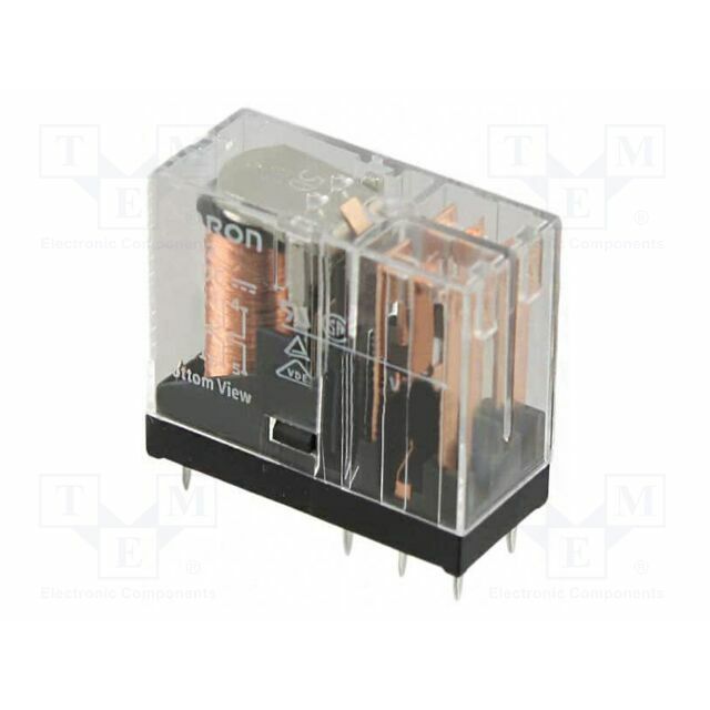 OMRON Relay: electromagnetic; Ucoil: 120VAC; DPDT