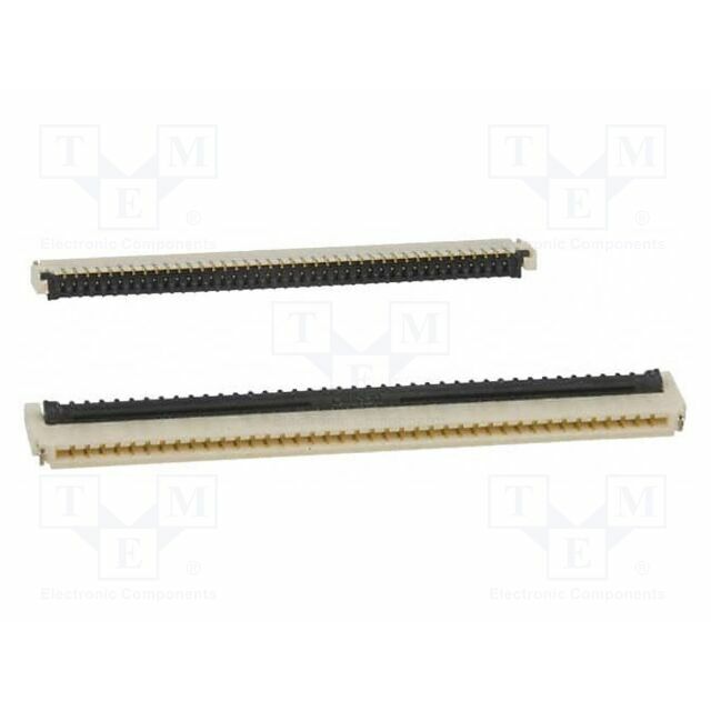 OMRON Connector: FFC/FPC; gold-plated; 500mA; 50V