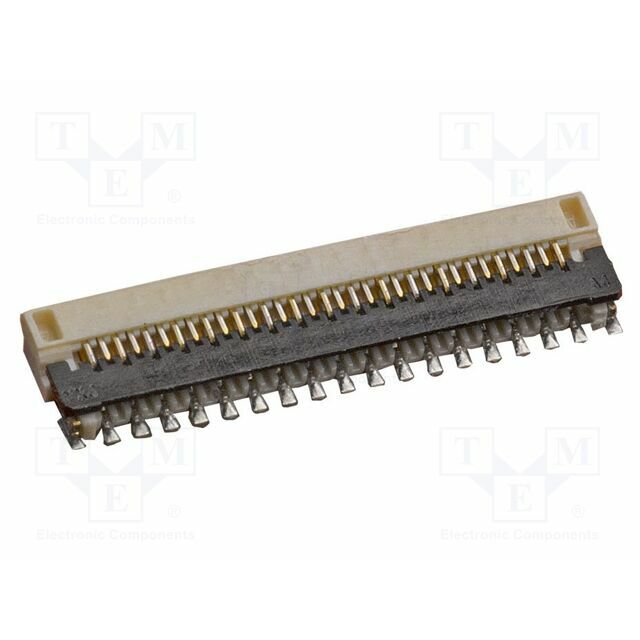MOLEX Connector: FFC/FPC; gold-plated; SMT; 200mA